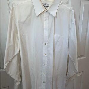 Classic White Men's Shirt